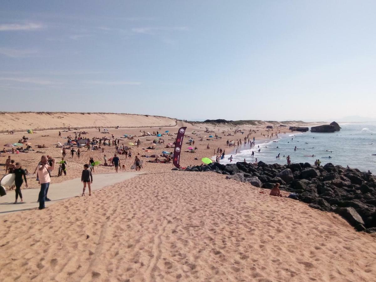 Appartement CAPBRETON face à l'océan sans vis à vis, avec piscine Exterior foto